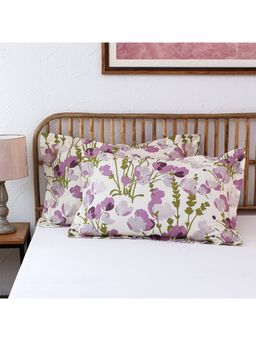 House This - Himalayan Poppies Pillow Cover Set Purple