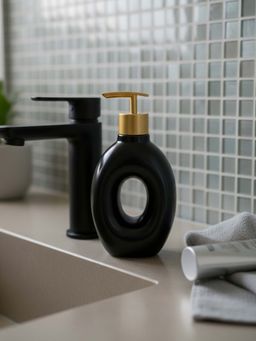 Mason Home - Black Orb Hollow Bathroom Dispenser