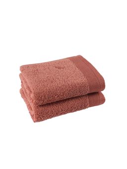 Maspar - Brown Cotton Solid Soft Absorbent Anti-Bacterial 550 Gsm Hand Towels