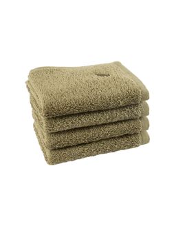 Maspar - Green Cotton Solid Soft Absorbent Anti-Bacterial 550 Gsm Face Towels
