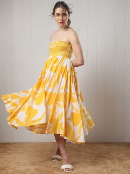 RAREISM - Scarlette Yellow Dress