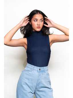 FREAKINS - Navy Bodysuit