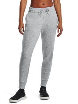 Under Armour - Grey Rival Fleece Joggers
