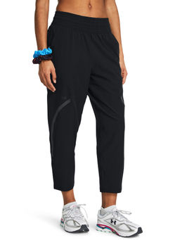 Under Armour - Black Unstoppable Ankle Trackpant