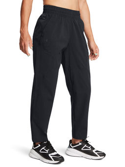 Under Armour - Black Unstoppable Vent Tapered Trackpants