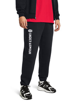 Under Armour - Black Icon Fleece 24/7 Trackpant