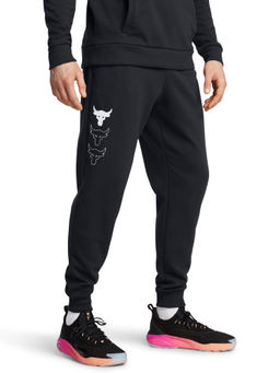 Under Armour - Black Project Rock Rival Fleece Joggers