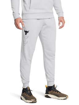 Under Armour - Grey Project Rock Rival Fleece Joggers