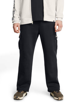 Under Armour - Black Project Rock Icon Fleece Trackpant