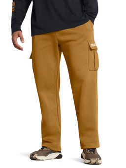 Under Armour - Yellow Project Rock Icon Fleece Trackpant