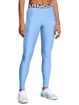 Under Armour - Blue Heatgear Authentics Rib Leggings