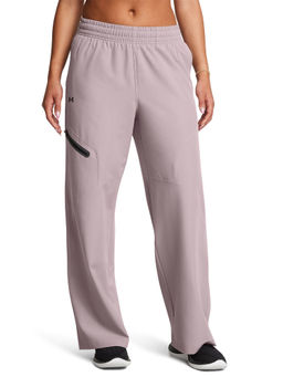 Under Armour - Lavender Unstoppable Woven Wide Trackpant