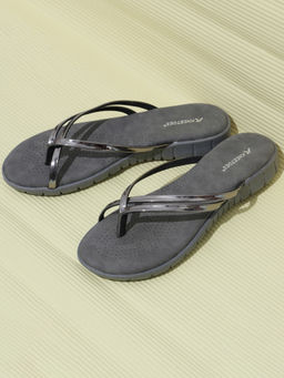 KNEETOES - Women Synthetic Casual Comfort Sandals Black