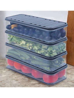 Story@Home - Fridge Storage Container (Pack Of 4)