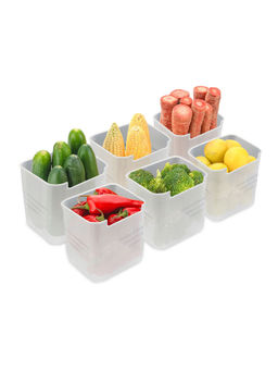 Story@Home - Fridge Storage Container (Pack Of 6)