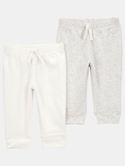 Carter's - Kids Multi-Color Solid Joggers (Pack of 2)