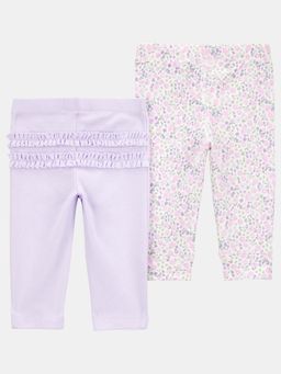 Carter's - Baby Girl Purple Joggers (Pack of 2)