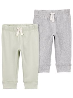 Carter's - Kids Multi-Color Solid Joggers (Pack of 2)