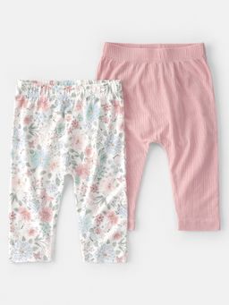 Carter's - Baby Girl Multi-Color Butterfly Garden Purelysoft Pants (Pack of 2)