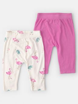 Carter's - Baby Girl Multi-Color Flamingo Purelysoft Pants (Pack of 2)