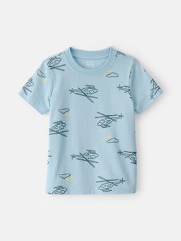 Carter's - Boys Blue Helicopter T-shirt