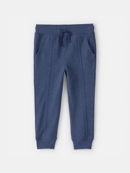 Carter's - Boys Navy Blue French Terry Joggers