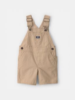 Oshkosh B'gosh - Boys Brown Canvas Dungaree