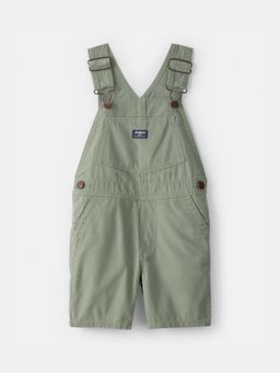 Oshkosh B'gosh - Boys Green Canvas Dungaree