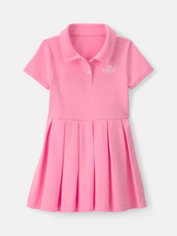 Carter's - Girls Pink Pleated Tennis Dress