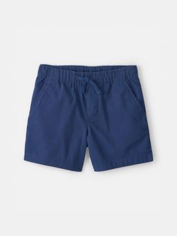 Carter's - Boys Navy Blue Canvas Shorts
