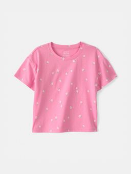 Carter's - Girls Pink Floral T-shirt