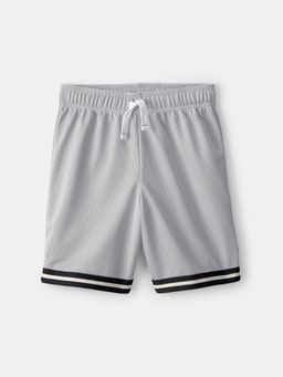 Oshkosh B'gosh - Boys Grey Mesh Active Shorts