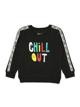 Bodycare - Boys Round Neck Full Sleeves Sweatshirt Black