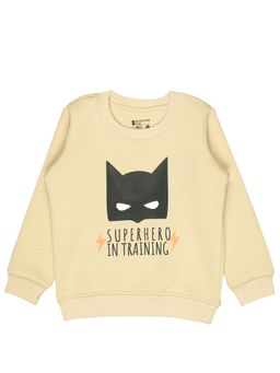 Bodycare - Boys Round Neck Full Sleeves Printed Sweatshirt Lite Skin