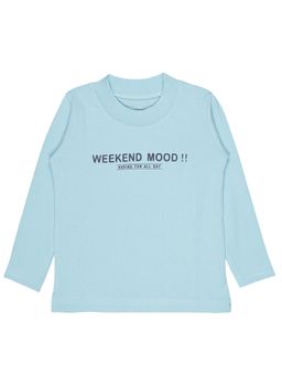 Bodycare - Boys Round Neck Full Sleeves T-Shirt Baby Blue