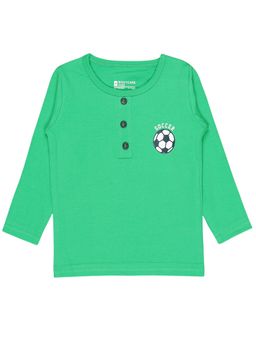 Bodycare - Boys Henley Neck Full Sleeves T-Shirt Sea Green