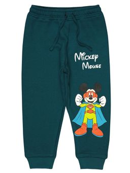 Bodycare - Boys Mickey & Friends Printed Joggers Caribbean Teal