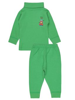 Bodycare - Baby Thermal Top & Bottom Green (Set of 2)