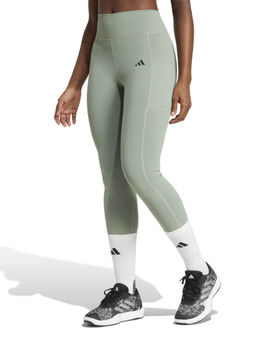 adidas - OPT RIB 7/8 L Women Green Training Tights