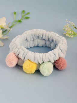 Silvermerc Designs - 4 Ball Faux Fur Hairband