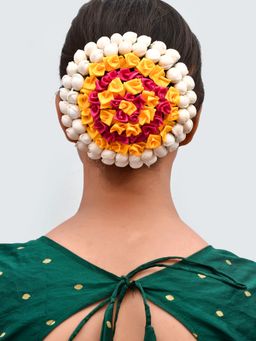 Silvermerc Designs - Multicolour Hair Juda Bun Cover