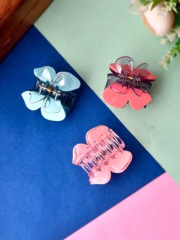 Silvermerc Designs - Set Of 3 Multi Coloured Claw Clip