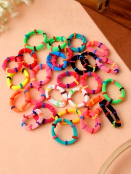 Silvermerc Designs - Set Of 30 Rubber Band Ponytail Holder