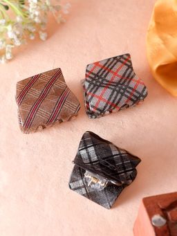 Silvermerc Designs - Set Of 3 Multi Coloured Claw Clips