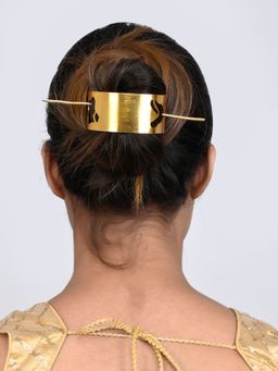 Silvermerc Designs - Gold Plated Hair Bun