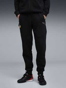 Puma - Black Solid Regular Fit Joggers