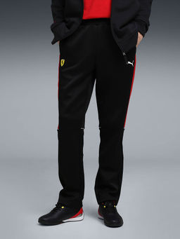 Puma - Black Solid Regular Fit Trackpant