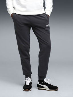 Puma - Grey Printed Regular Fit Joggers