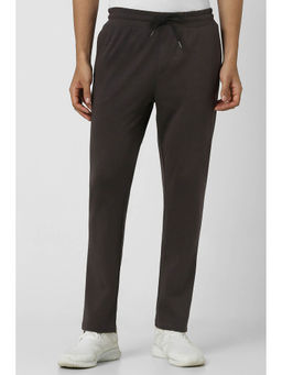 Van Heusen - Brown Solid Straight Fit Trackpant