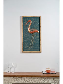 Vedas - French Flamingo Frame Decor 1